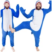 shumee Onesie kigurumi kostum morskega psa Onesie kigurumi kostum morskega psa