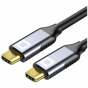 CO2 Kabel Co2 Usb-C Hitro Polnjenje Thunderbolt 3 20Gbps 100W Usb Tip C 4K 1M