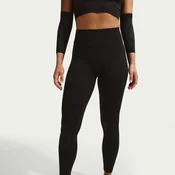 Pajkice Nike Pro Seamless Womens High-Waisted 7/8 Leggings Black S