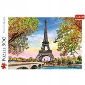 Trefl - Puzzle Romantic Paris - 500 kosov