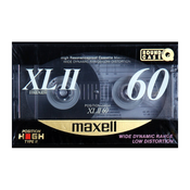 MAXELL XL II 60 kaseta s vrpcom