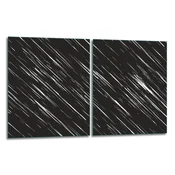 shumee Steklena deska za rezanje, krožnik 2x40x52 trakov