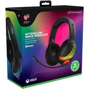 PDP brezžične slušalke Afterglow Wave črne barve za Xbox One & Xbox Series