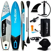 THUNDER Napihljiva SUP deska 320 x 75 x 15 cm – set z veslom, sedežem, torbo in pumpko THUNDER MARIS, (5000091259)