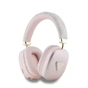 Guess Guess, Brezžične slušalke Bluetooth 5.3 stereo 4G Triangle Pattern, Roza, (21724424)