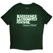 Creedence Clearwater Revival Green River Irish Green XL Majica