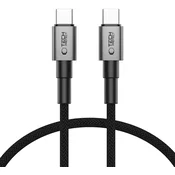 Kabel Tech-Protect Ultraboost DNA USB-C, PD 60W/3A, 0,5 m - iron grey