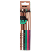 Olovke u boji Milan Copper - 3.5 mm, 6 boja