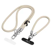 Tech-protect C10S Crossbody Strap vrvica za telefon, bež