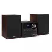 SHARP Mikro avdio sistem Sharp XL-B517D 45W Rjava, (5000508022)