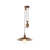 INCANTI 02-758 - Luster na sajli LENA 1xE27/42W/230V