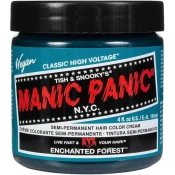 Manic Panic Classic High Voltage, Zeleno, Enchanted Forest, Uniseks, 118 ml, 118 g, Plava kosa