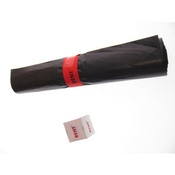 BENT vreča za smeti 700x1000 mm 1/25, črna