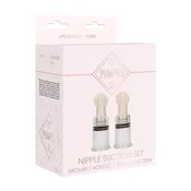 Pumped by Shots Vacuum pump Nipple Suction Set - Medium