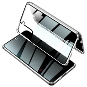 Magnetni Full-body ovitek Stronghold za Samsung Galaxy S21 - srebrn