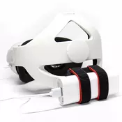 VR univerzalni pojas za bateriju s držačem – kopče kompatibilne s bilo kojim USB power bankom, dodatak za Meta Quest 3 VR Elite Strap