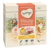 Ekonomicno pakiranje Feringa Vitality Creamy Snacks - Piletina (48 x 10 g)