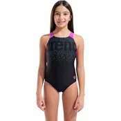 Arena painterly v back junior black 164cm
