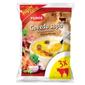 Yumis Goveđa supa, 40g, 3 komada