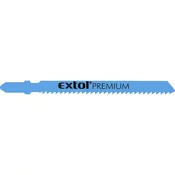 Extol Premium Rezine za sabljasto žago 5ks, 75x2,5mm, Bimetal