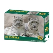 Sestavljanke 3D - Snežni leopardi