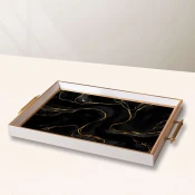 Aberto Design Poslužavnik TPB10006 50 x 29 x 3.5 cm, Šareni