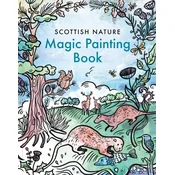 Magic Painting Book: Scottish Nature