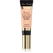 Too Faced Born This Way Soft Matte Foundation matirajoči tekoči puder odtenek Seashell 30 ml