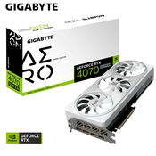Gigabyte AERO GeForce RTX 4070 SUPER OC 12G, GeForce RTX 4070 SUPER, 12 GB, GDDR6X, 192 bit, 7680 x 4320 pikseli, PCI Express 4.0