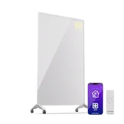 Klarstein Wonderwall Smart Bornholm, Infrardeči grelnik, 60 x 100 cm, 800 W, aplikacija (ACO14_IR_WWBrn_800V)