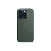Apple FineWoven Case za iPhone 15 Pro - MagSafe kompatibilan - Evergreen