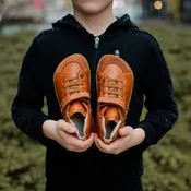 Otroški barefoot zimski čevlji CRAVE BERGEN WINTER 3.0 cognac - 35