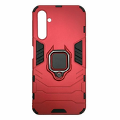 MaxMobile maskica za Samsung Galaxy A14 ANTI-SHOCK WITH RING III: crvena
