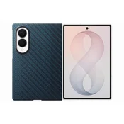 CELLECT Magnetski Carbon case Samsung Galaxy Fold8 plava