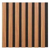 Atmosphera Set dekorativnih zidnih panela Colva, 30x30 cm, Braon, 3 komada