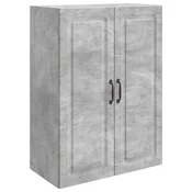 Vidaxl omara za steno Betonsko siva 66 x 34,5 x 90 cm Inženirski les