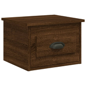 MAISON CHIC Stenska Nočna omarica - Nočna miza rjavi hrast 41,5x36x28 cm, (21690046)