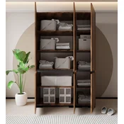 HANAH HOME Ormar Floransa 135 Walnut Anthracite v3