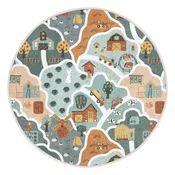 Pralna otroška igralna preproga o100 cm Farmers Life – Mila Home