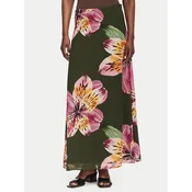 Vero Moda Midi krilo Ismene 10351432 Črna Regular Fit