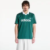Dres adidas Archive Collar Engineered Jersey Collegiate Green XL