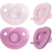Philips Avent varalica soothie 0-6m (2kom) - pink/l.pink ( SCF099/27 )