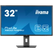 IIYAMA Prolite XB3270QSU-B1 poslovni monitor - 80 cm (31.5), WQHD (2560x1440), IPS LED, 100Hz, 3ms, 250 cd/m2, mat/črn - XB3270QSU-B1