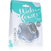 Curaprox Baby Waking Senses prsten za žvakanje s masažnom zubnom cetkicom i zveckom
