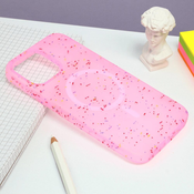 Ovitek MagSafe Colorful za Apple iPhone 13 Pro Max, Teracell, roza