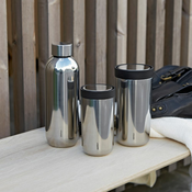 Potovalni lonček TO GO CLICK 400 ml, srebrna, Stelton