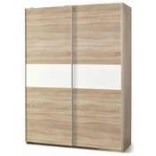 Garderobna omara Lima S-1 - sonoma hrast/bela