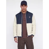 JACK & JONES Prehodna jakna JORFREDERIKSBERG kremna/nočno modra