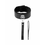 Ovratnica s povodcem Darkness Titanium