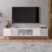 Hanah Home TV Komoda Paye, 180x45x30 cm, Bela